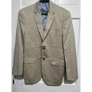 Mens 40R Tommy Hilfiger Tan Blazer Jacket